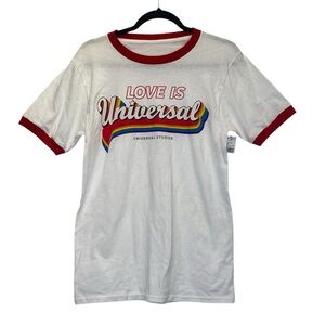 Vintage Universal Studios “Love is Universal” Graphic T-Shirt NWT